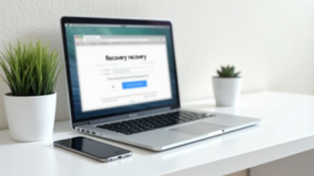 odzyskiwanie konta w przypadku niepowodzenia