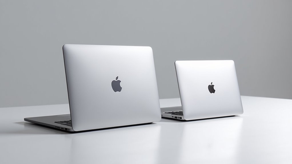 porównanie modeli laptopów Apple
