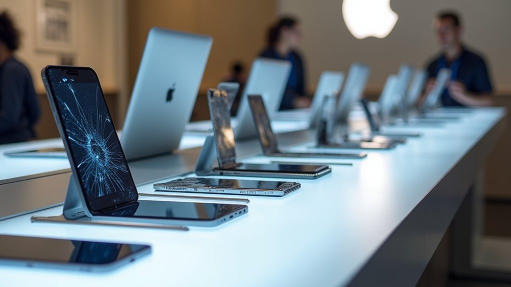 porównanie usług naprawczych Apple