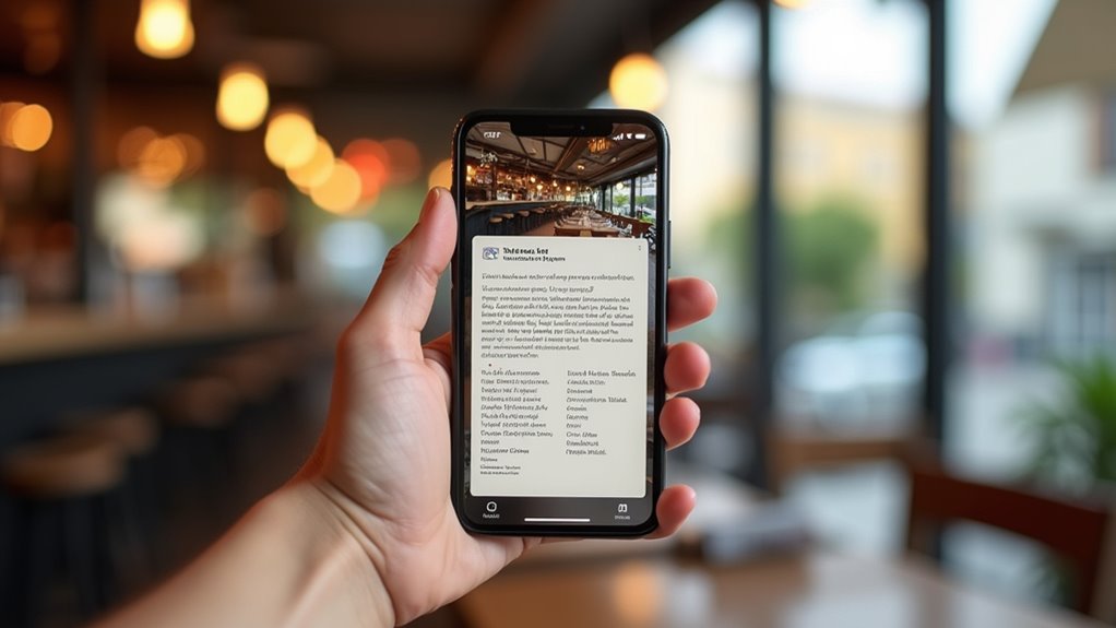 funkcja tłumaczenia tekstu na żywo firmy Apple