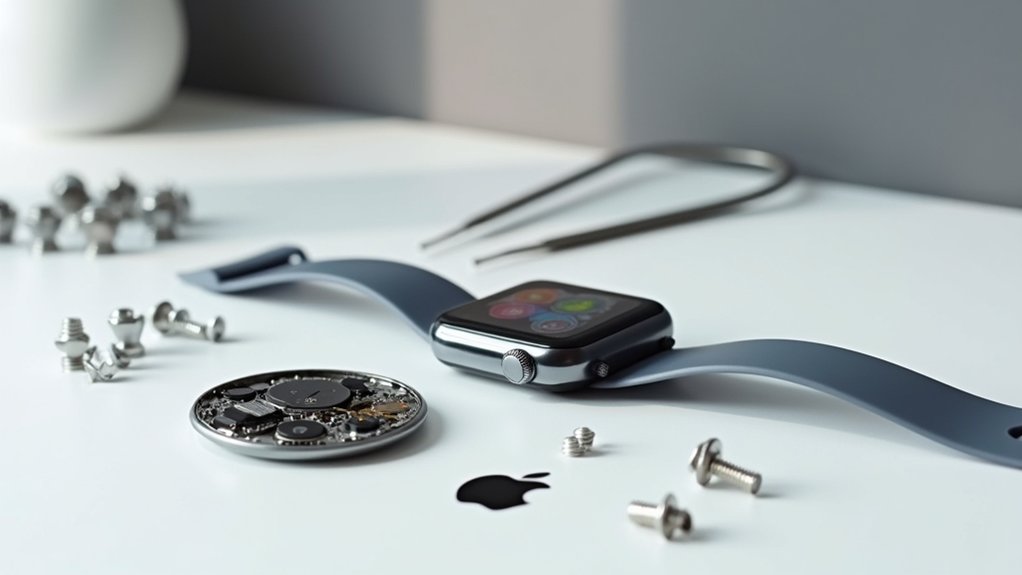 analiza kosztów naprawy Apple Watch