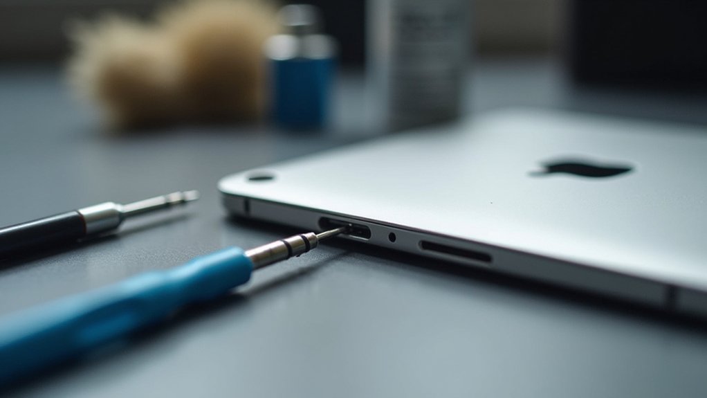 czyszczenie konserwacja portu audio