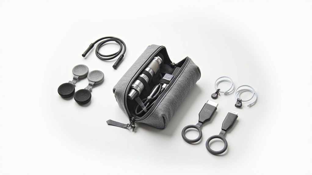 zarządzanie kablami w podróży