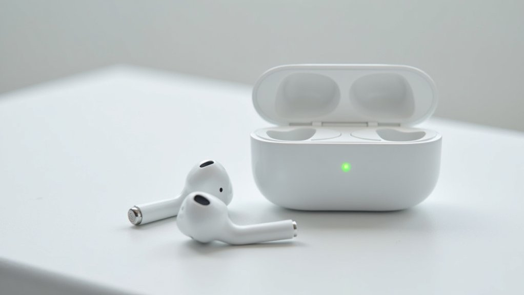 sprawdź stan baterii airpods