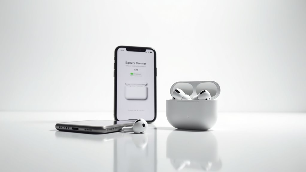 sprawdzanie poziomu baterii AirPods