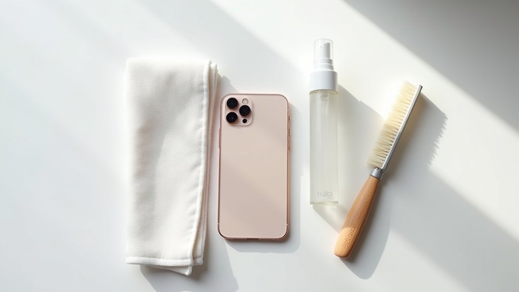 Podstawowe środki czystości do iPhone'a
