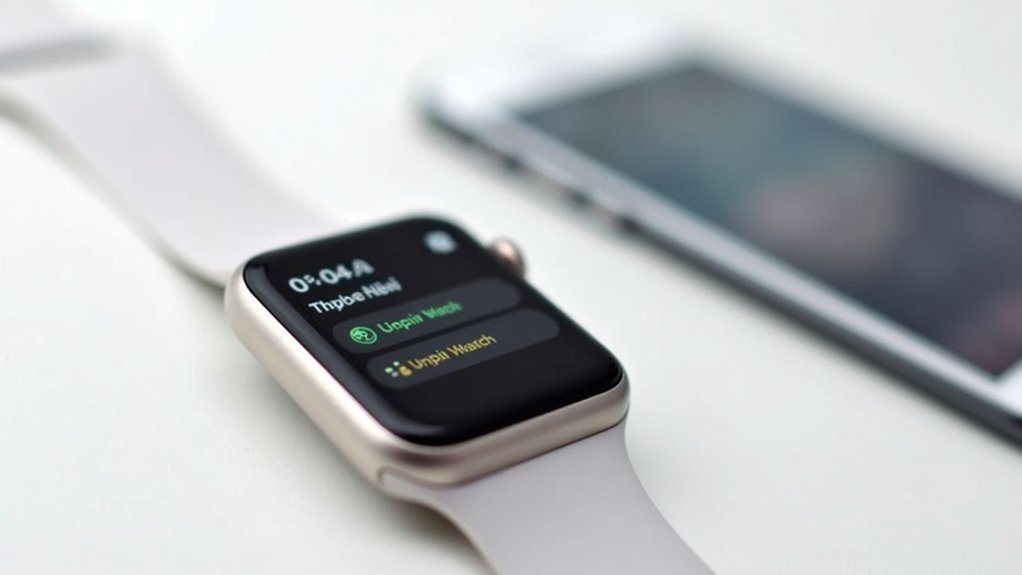 znaczenie rozłączenia Apple Watch