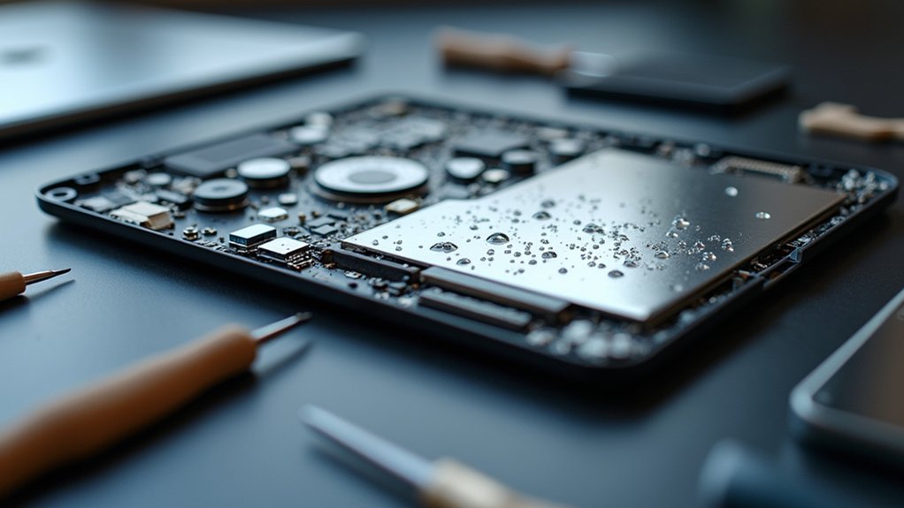 naprawa uszkodzeń wodnych iPada