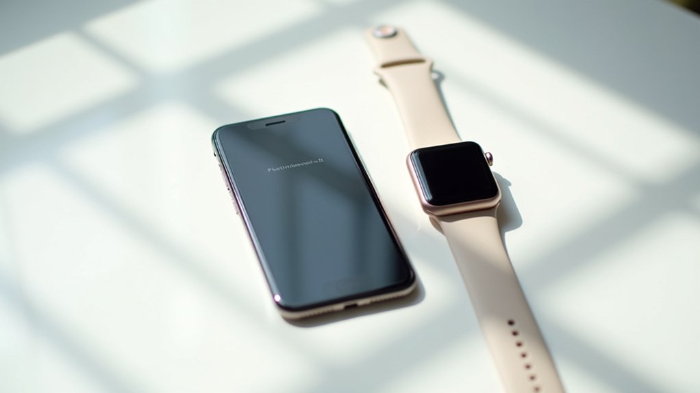 Aplikacja iPhone'a rozłącza zegarek