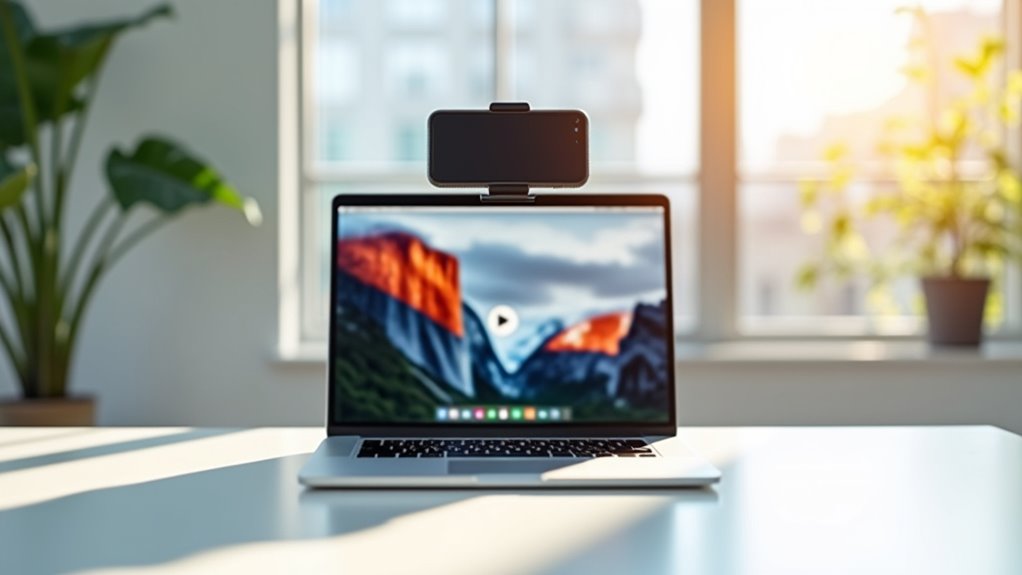 kamera iPhone jako kamera internetowa