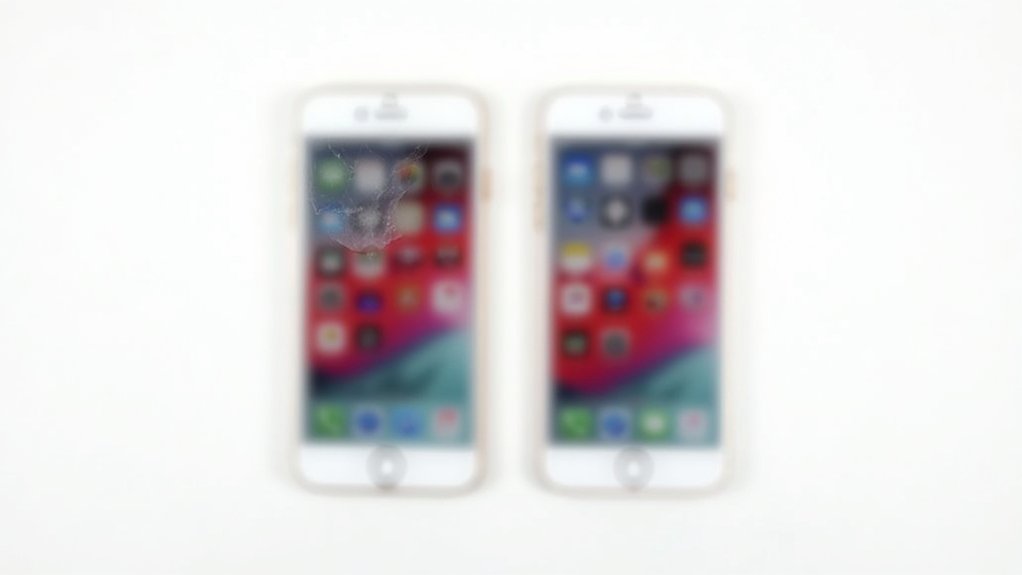 wskaźniki naprawy ekranu iPhone'a