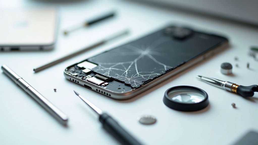 naprawa ekranu iPhone - ryzyko