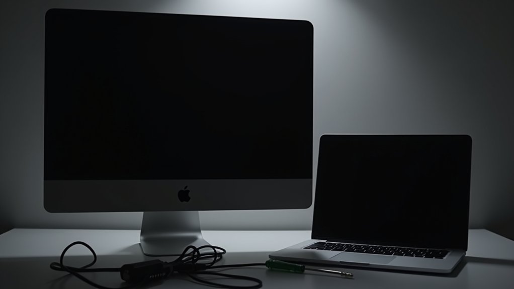 mac się nie włącza