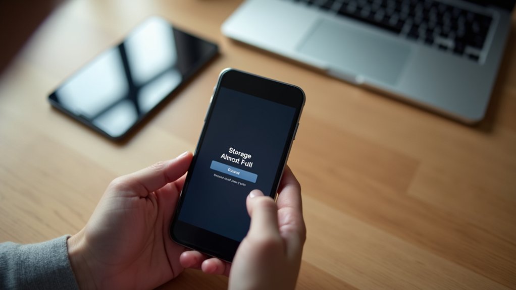 zarządzanie alertami pełnej pamięci