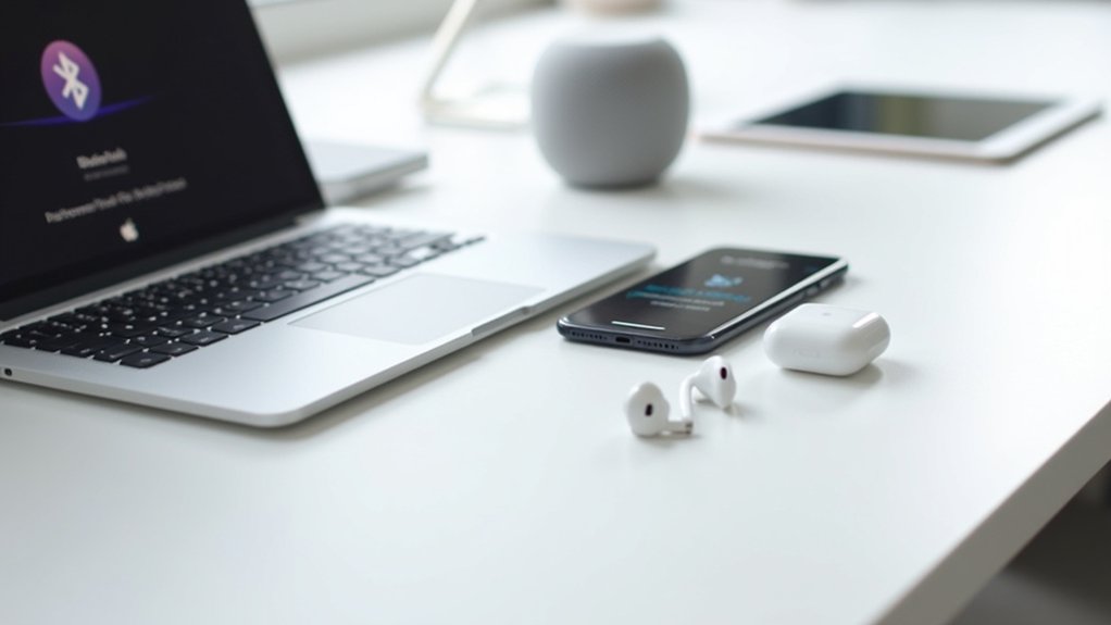 zarządzanie wieloma połączeniami urządzeń Apple