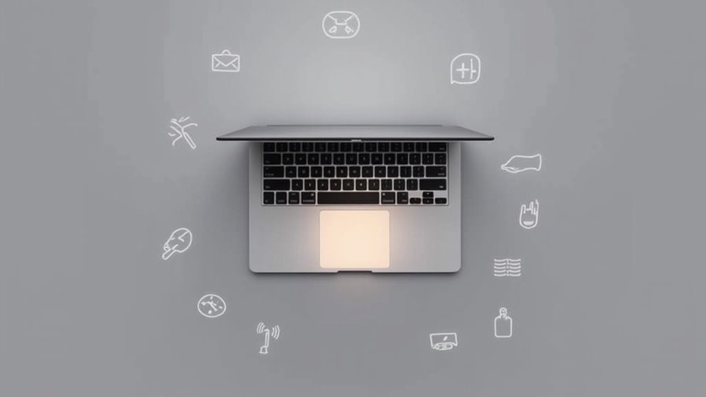 opanowanie czułego touchpada