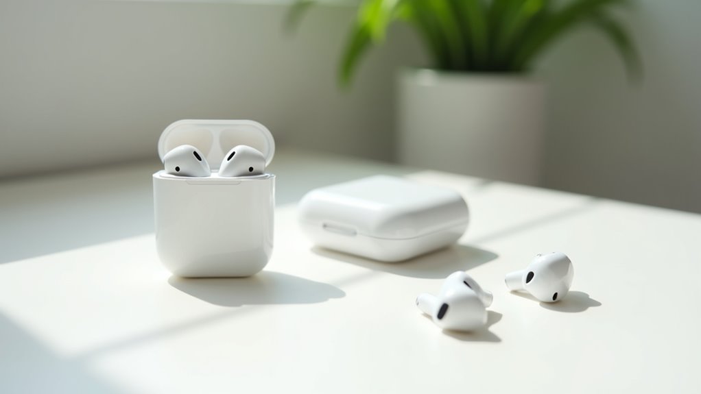 przygotowanie airpodów do resetowania