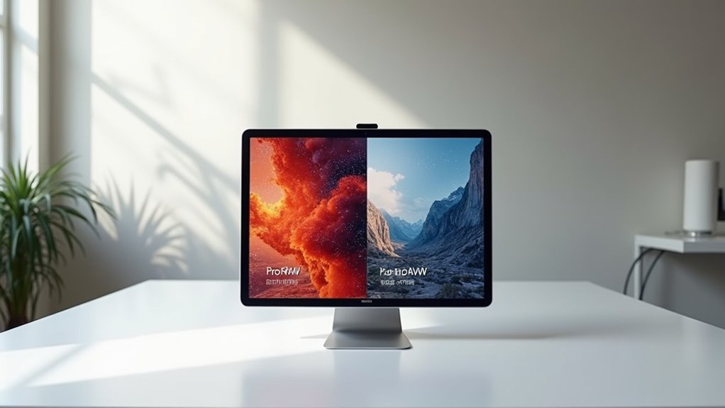 tryb proraw a tryb standardowy