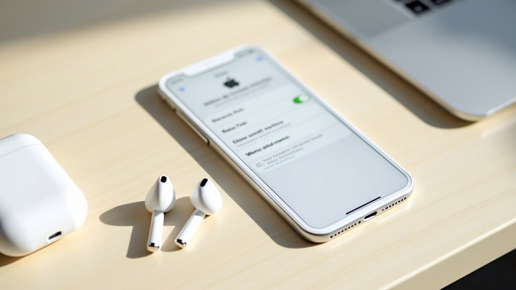 resetowanie problemów z połączeniem AirPods