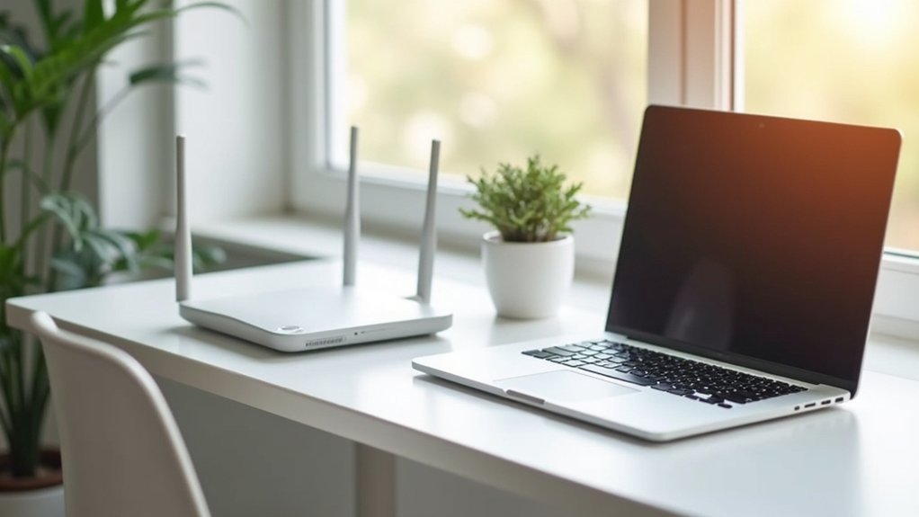 zrestartuj Mac i router