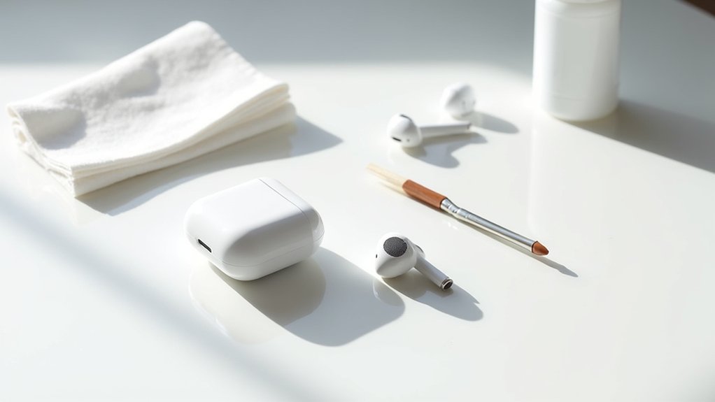 bezpieczne metody czyszczenia słuchawek AirPods