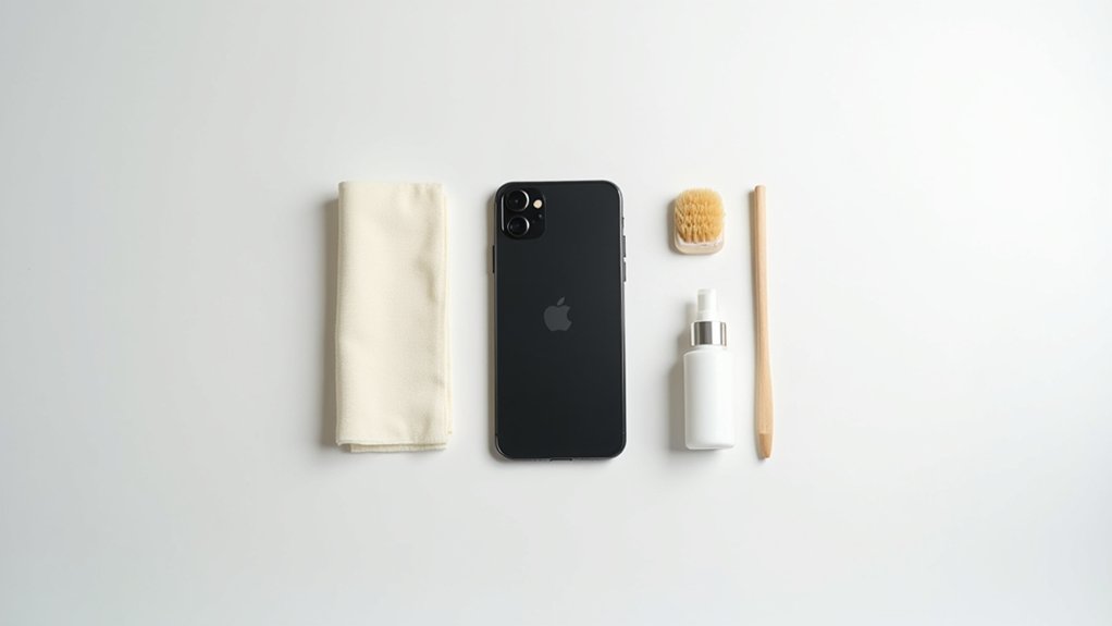 bezpieczne czyszczenie ekranu iPhone'a