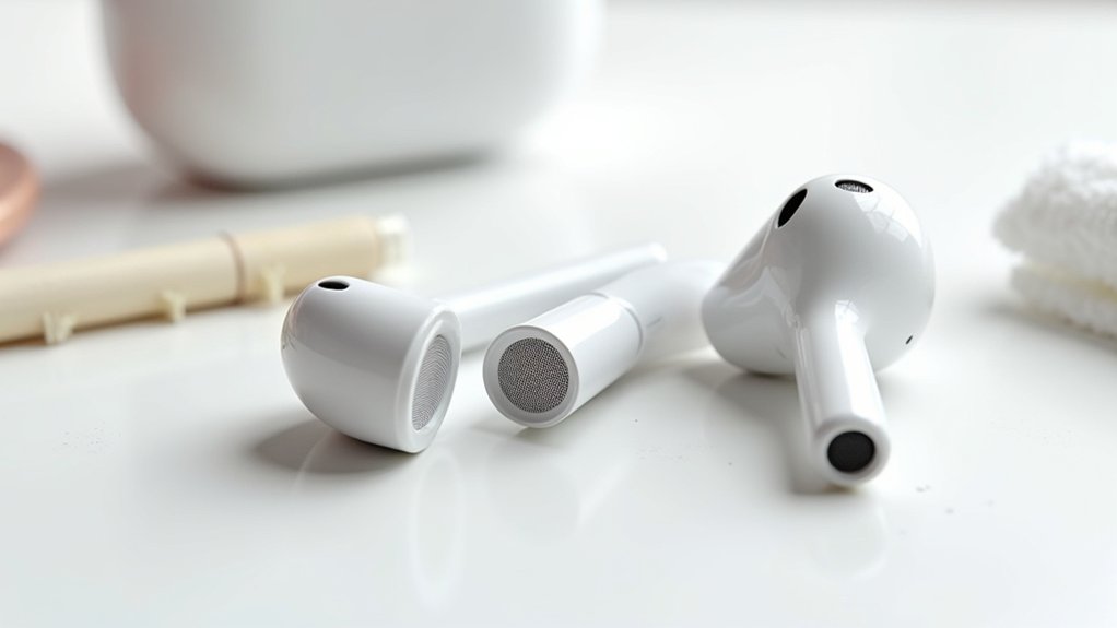 dokładnie wyczyść swoje airpods