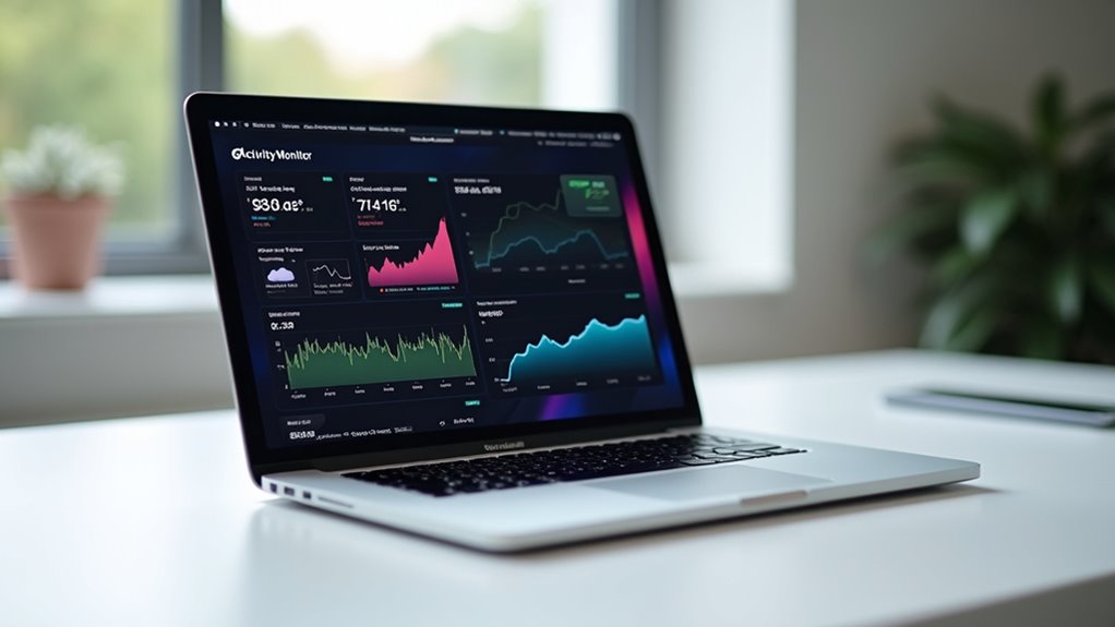 zrozumienie monitora aktywności mac