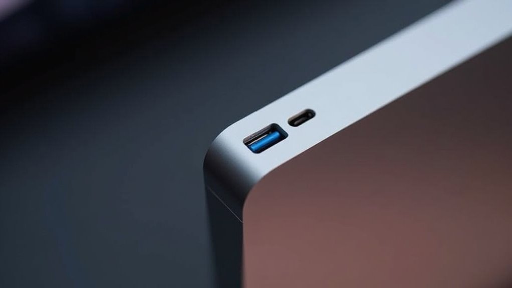 opcje łączności USB-C Thunderbolt