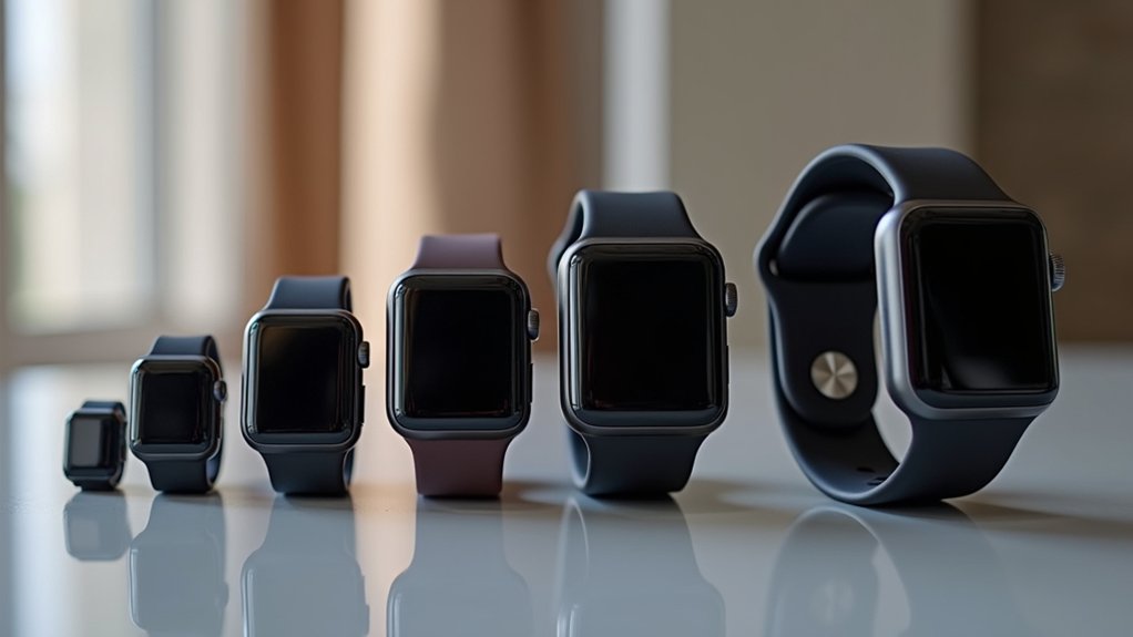 rozmiar zegarka i projekt