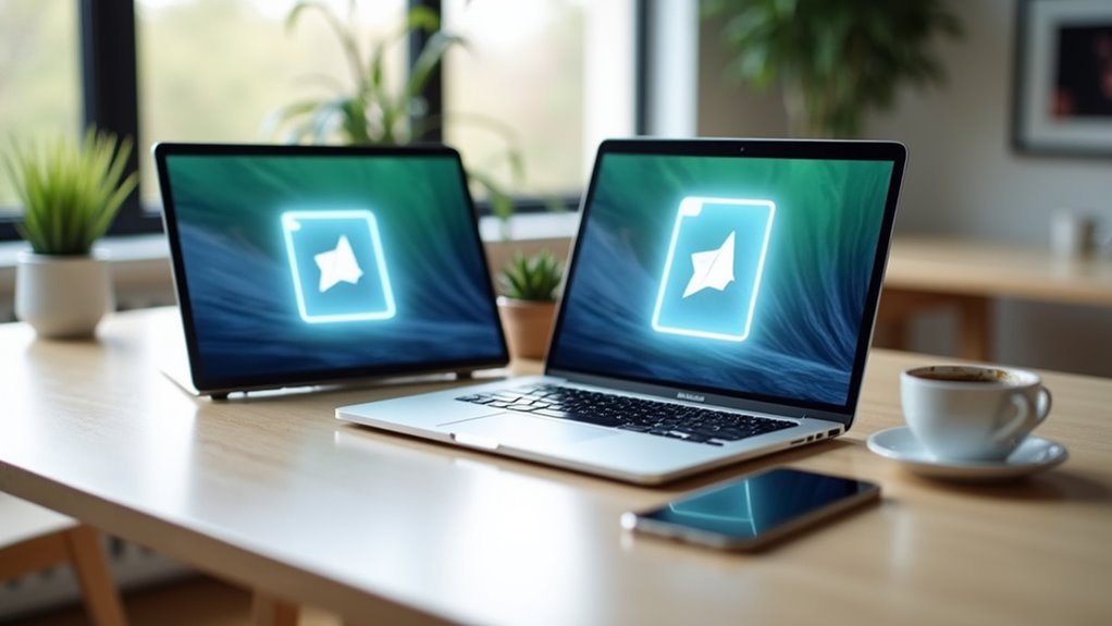 bezprzewodowe przesyłanie przez AirDrop