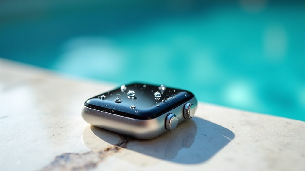 apple watch care after chlorine swimming