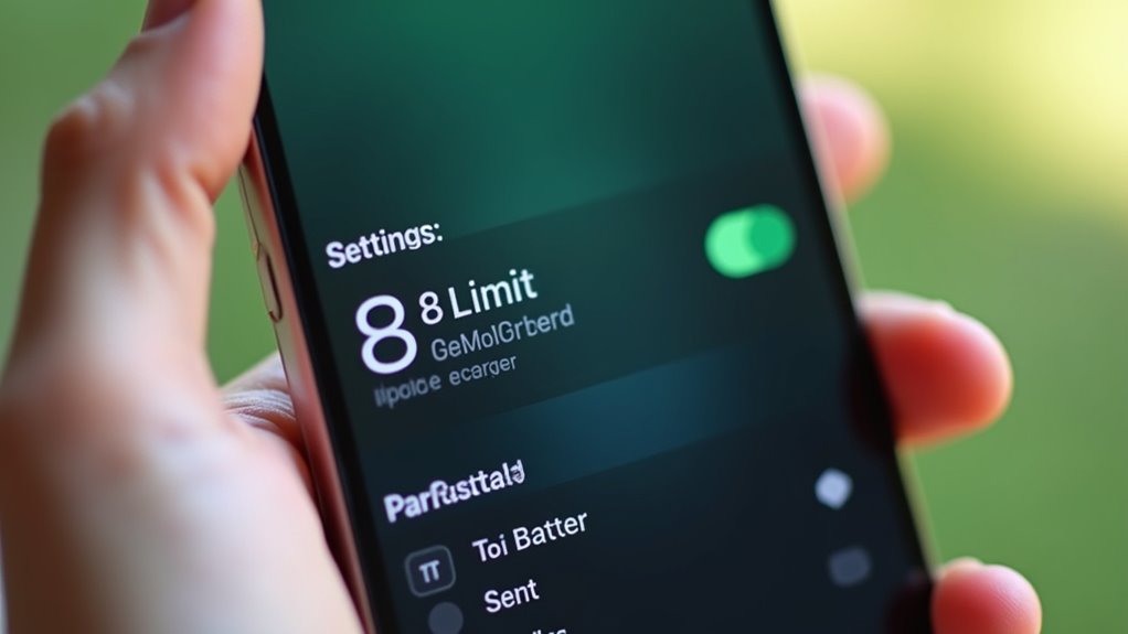 Ustawienia ograniczania ładowania baterii na iPhone 15 16
