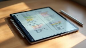 najlepsze aplikacje do notatek na iPad dla studentów
