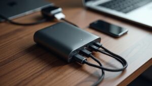 ładuj wszystkie urządzenia Apple jednym podróżnym ładowarką