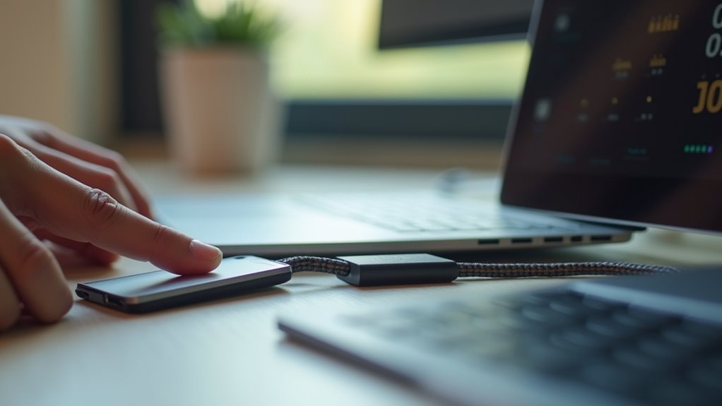 sprawdź problemy z połączeniami zewnętrznego monitora