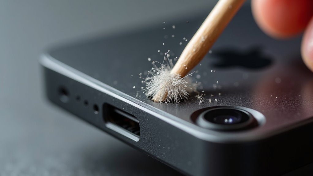 czyszczenie gniazda słuchawek i earpiece bezpiecznie