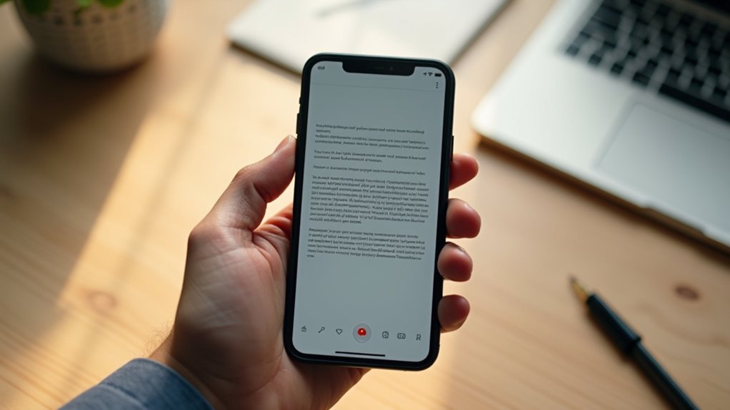 dictation nowy akapit łamanie linii