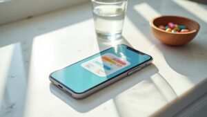 Aplikacja medyczna ustaw przypomnienia o tabletkach