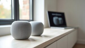 ustaw zestawienie HomePod mini stereo