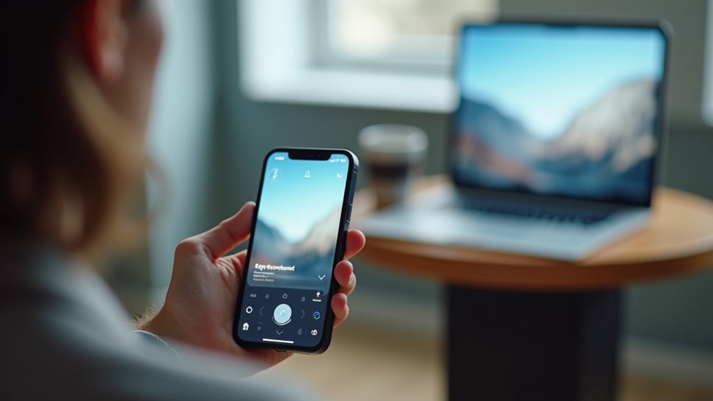 używanie iPhone'a jako pilota prezentera Keynote