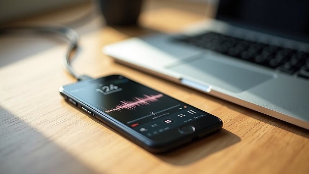 używając iPhone’a jako mikrofonu Maca